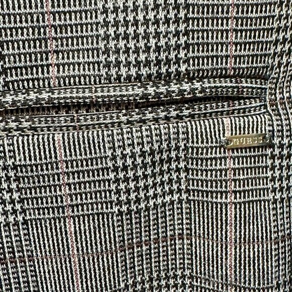 GUESS Plaid Blazer with Matching Crop Top Size Small - Picture 8 of 11